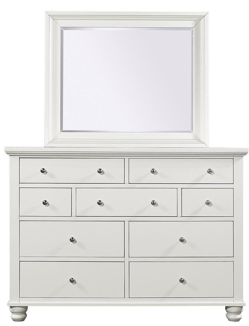 Aspenhome Cambridge Chesser in White - Furniture City (CA)l
