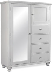 Aspenhome Cambridge Chiffarobe in Grey - Furniture City (CA)l