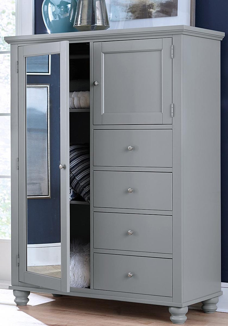 Aspenhome Cambridge Chiffarobe in Grey - Furniture City (CA)l