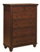 Aspenhome Cambridge Chest in Brown Cherry ICB-456-BCH image