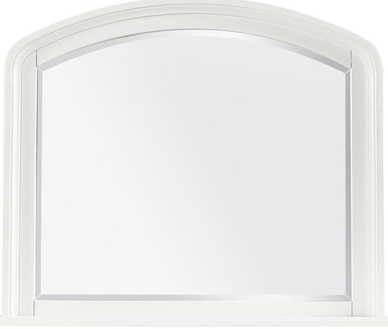 Aspenhome Cambridge Double Mirror in White - Furniture City (CA)l