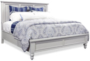 Aspenhome Cambridge Queen Panel Bed in Grey - Furniture City (CA)l