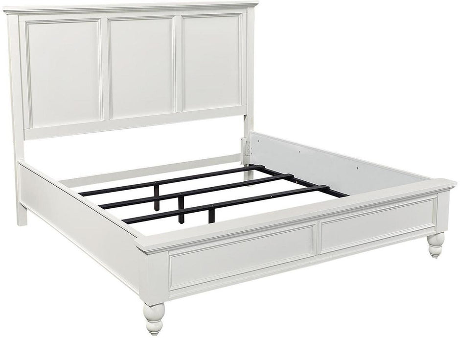 Aspenhome Cambridge Queen Panel Bed in White