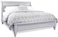 Aspenhome Cambridge Queen Sleigh Bed in Grey image