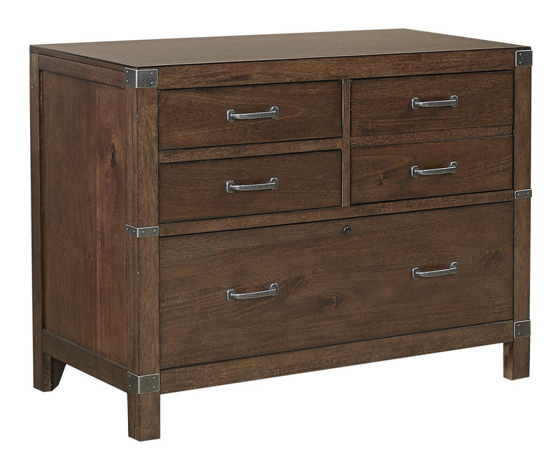 Aspenhome Canfield Combo File in Cognac - Furniture City (CA)l