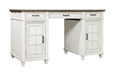 Aspenhome Caraway Counter Height Desk in Aged Ivory image