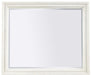 Aspenhome Caraway Landscape Mirror in Aged Ivory image