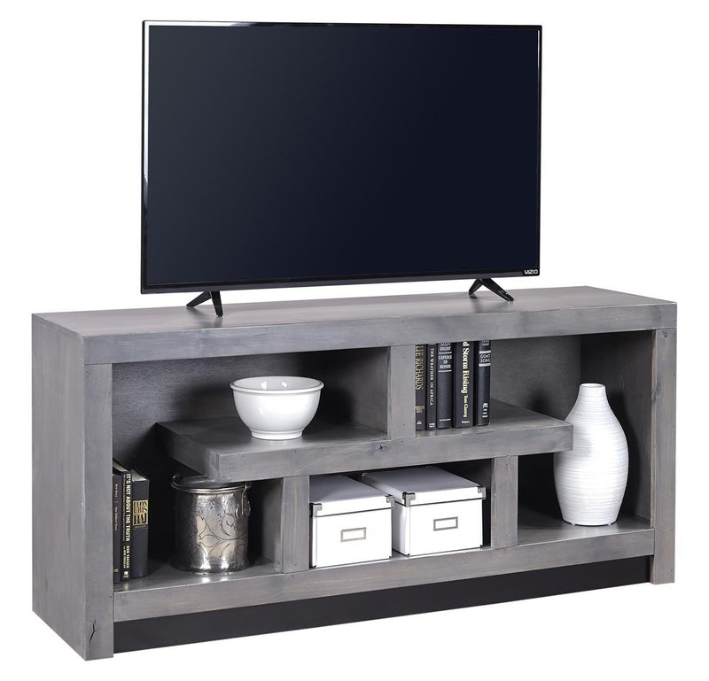 Aspenhome Contemporary Alder 60" Console in Grey - Furniture City (CA)l