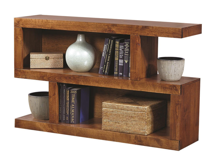 Aspenhome Contemporary Alder S Console Table in Fruitwood - Furniture City (CA)l