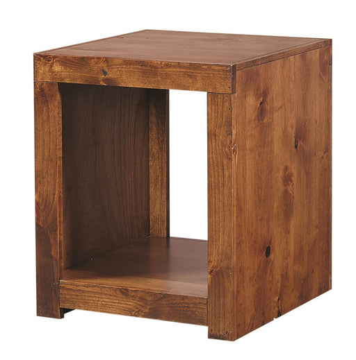 Aspenhome Contemporary Alder End Table in Fruitwood image