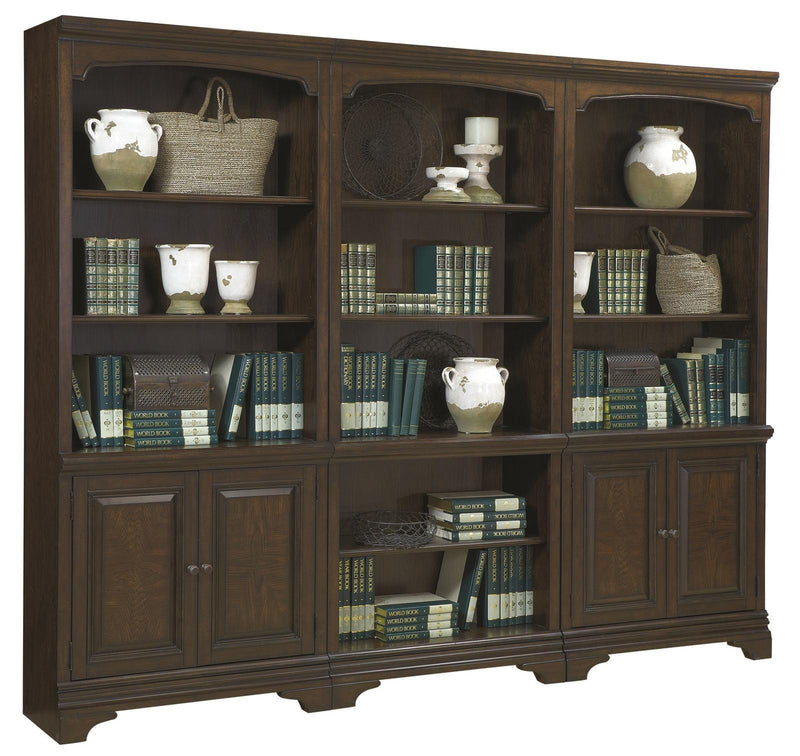 Aspenhome Essex Door Bookcase in Molasses Brown - Furniture City (CA)l