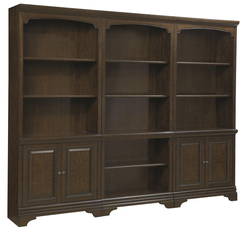 Aspenhome Essex Door Bookcase in Molasses Brown - Furniture City (CA)l