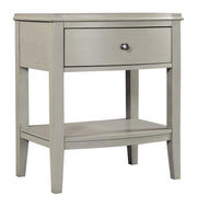 Aspenhome Furniture Charlotte 1 Drawer Nightstand in Shale - Furniture City (CA)l