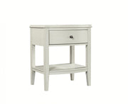 Aspenhome Furniture Charlotte 1 Drawer Nightstand in White - Furniture City (CA)l