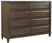 Aspenhome Easton 8 Drawer Chesser in Burnt Umber - Furniture City (CA)l