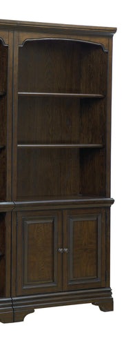 Aspenhome Essex Door Bookcase in Molasses Brown - Furniture City (CA)l