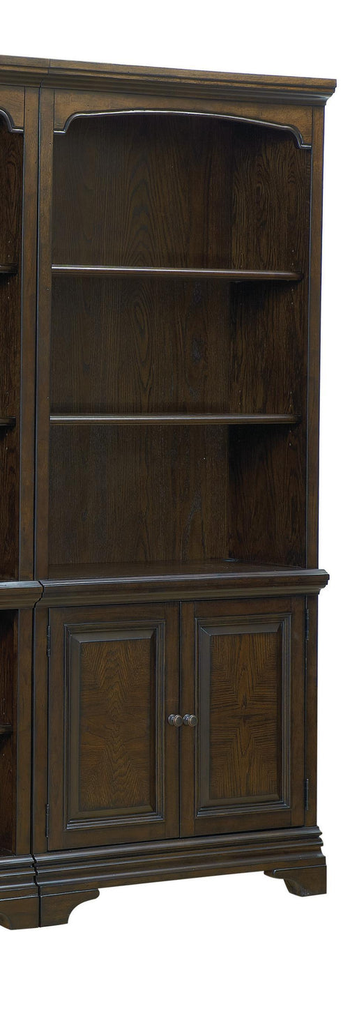 Aspenhome Essex Door Bookcase in Molasses Brown image