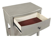 Aspenhome Furniture Charlotte 1 Drawer Nightstand in Shale - Furniture City (CA)l
