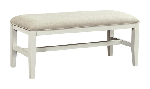 Aspenhome Furniture Charlotte Bench in White image