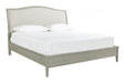 Aspenhome Furniture Charlotte California King Upholstered Sleigh Bed in Shale image