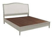 Aspenhome Furniture Charlotte California King Upholstered Sleigh Bed in Shale - Furniture City (CA)l