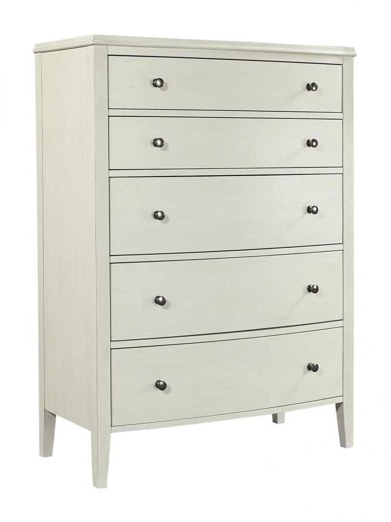 Aspenhome Furniture Charlotte Chest in White - Furniture City (CA)l