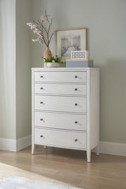 Aspenhome Furniture Charlotte Chest in White - Furniture City (CA)l
