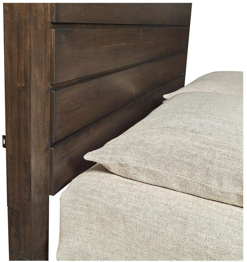 Aspenhome Easton California King Storage Bed in Burnt Umber - Furniture City (CA)l