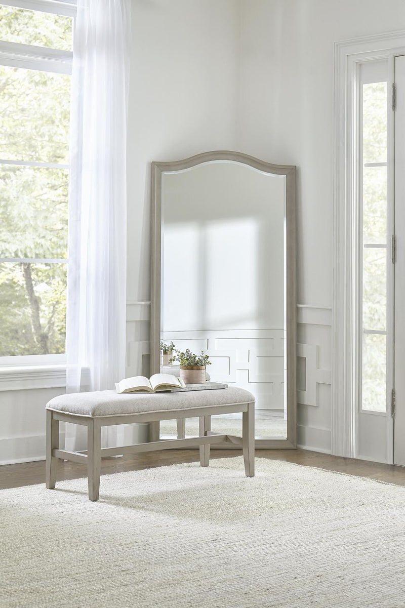 Aspenhome Furniture Charlotte Floor Mirror in Shale - Furniture City (CA)l