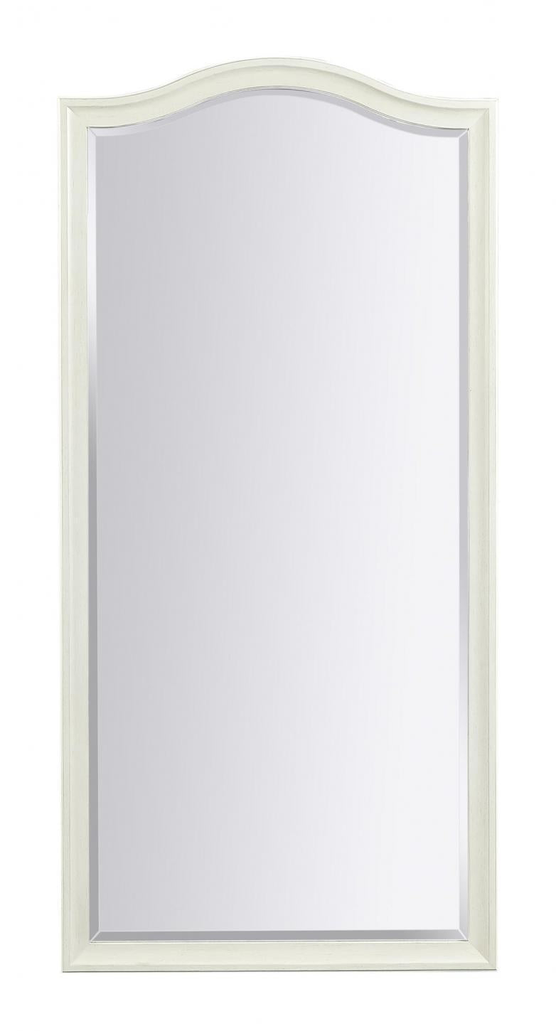 Aspenhome Furniture Charlotte Floor Mirror in White - Furniture City (CA)l