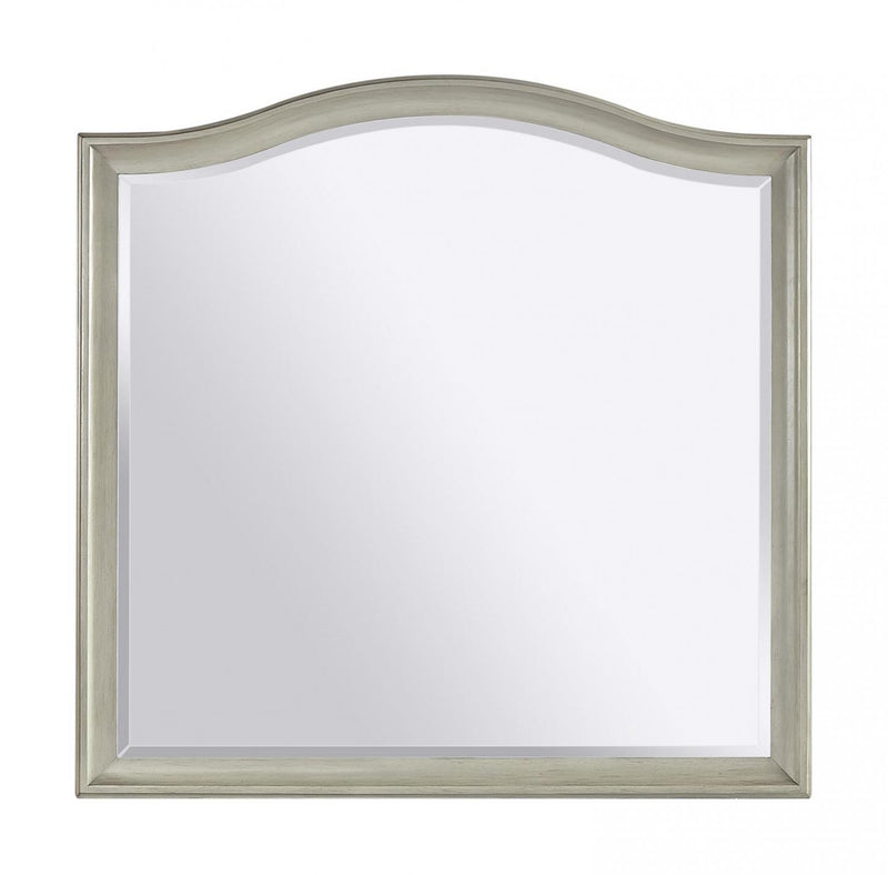 Aspenhome Furniture Charlotte Landscape Mirror in Shale - Furniture City (CA)l
