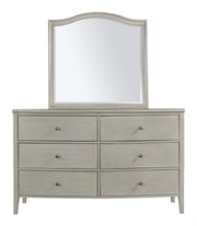 Aspenhome Furniture Charlotte Landscape Mirror in Shale - Furniture City (CA)l