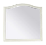 Aspenhome Furniture Charlotte Landscape Mirror in White - Furniture City (CA)l