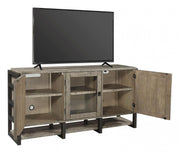Aspenhome Furniture Grayson 65" Console in Cinder Grey - Furniture City (CA)l