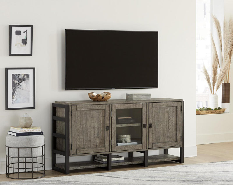 Aspenhome Furniture Grayson 65" Console in Cinder Grey - Furniture City (CA)l