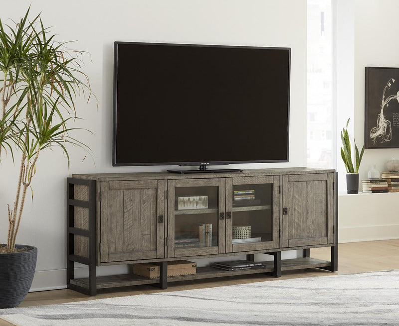Aspenhome Furniture Grayson 85" Console in Cinder Grey - Furniture City (CA)l