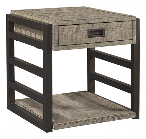 Aspenhome Furniture Grayson End Table in Cinder Grey image