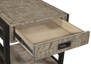 Aspenhome Furniture Grayson End Table in Cinder Grey - Furniture City (CA)l