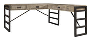 Aspenhome Furniture Grayson L-Shaped Desk in Cinder Grey-308 - Furniture City (CA)l