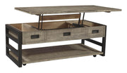 Aspenhome Furniture Grayson Lift Top Cocktail Table in Cinder Grey - Furniture City (CA)l