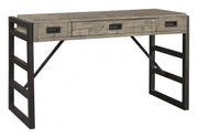 Aspenhome Furniture Grayson Liv360 Sofa/Writing Table in Cinder Grey - Furniture City (CA)l