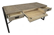 Aspenhome Furniture Grayson Writing Desk in Cinder Grey - Furniture City (CA)l