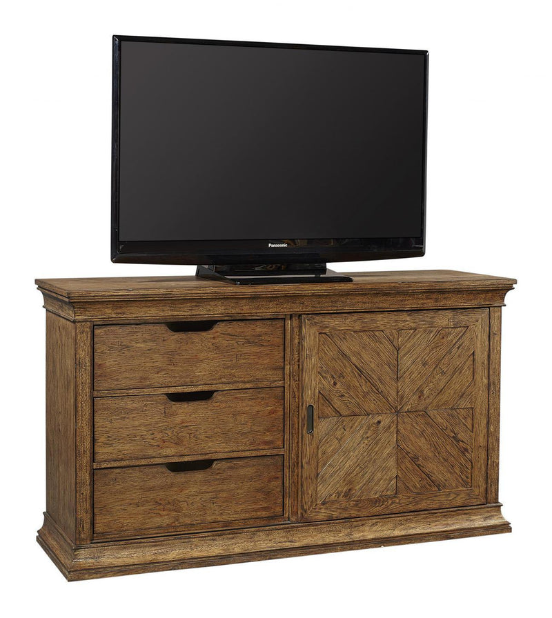 Aspenhome Furniture Mosaic 66" Console in Pecan - Furniture City (CA)l