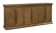 Aspenhome Furniture Mosaic 85" Console in Pecan - Furniture City (CA)l