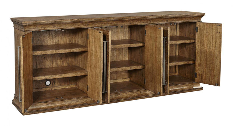 Aspenhome Furniture Mosaic 85" Console in Pecan - Furniture City (CA)l