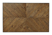 Aspenhome Furniture Mosaic Cocktail Table with Wood Top in Pecan - Furniture City (CA)l