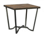 Aspenhome Furniture Mosaic End Table with Wood Top in Pecan image