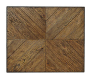 Aspenhome Furniture Mosaic End Table with Wood Top in Pecan - Furniture City (CA)l