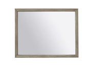 Aspenhome Furniture Platinum Landscape Mirror in Grey - Furniture City (CA)l