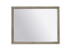 Aspenhome Furniture Platinum Landscape Mirror in Grey image